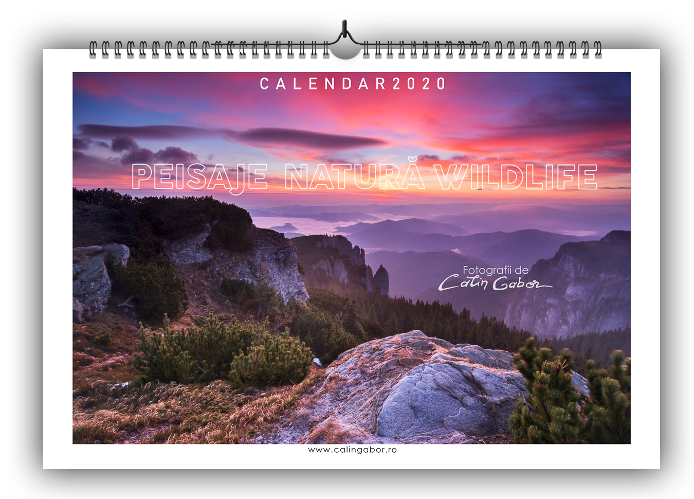 Calendar 2020 de perete - Natura, Peisaje, Viata salbatica